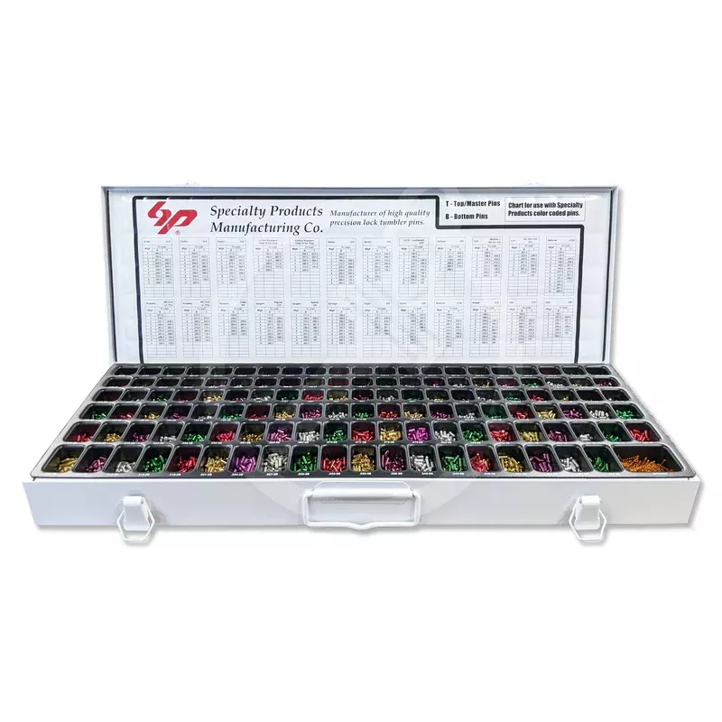 003 Universal Pinning Kit Metal Box Color-Coded Pins | Made in USA