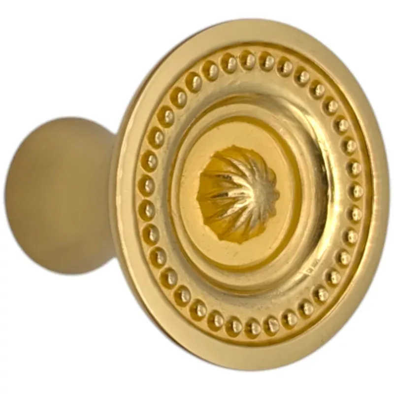 1 1/4 inch Beaded Imperial Cabinet Knob (Several Finishes Available)