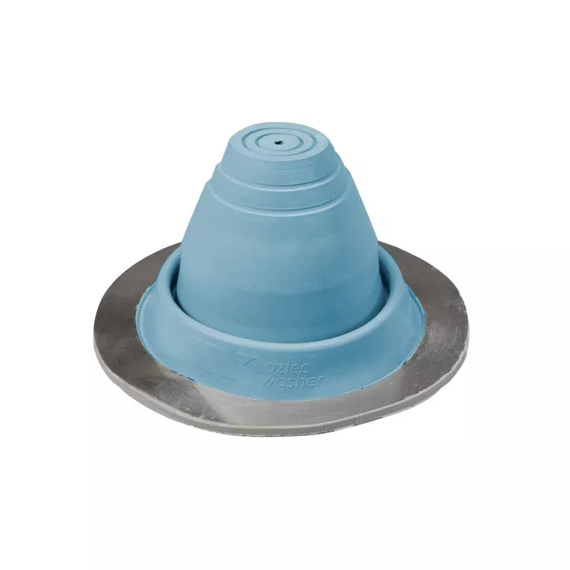 #1 Roofjack Round EPDM Pipe Flashing Boot for Metal Roof Light Blue