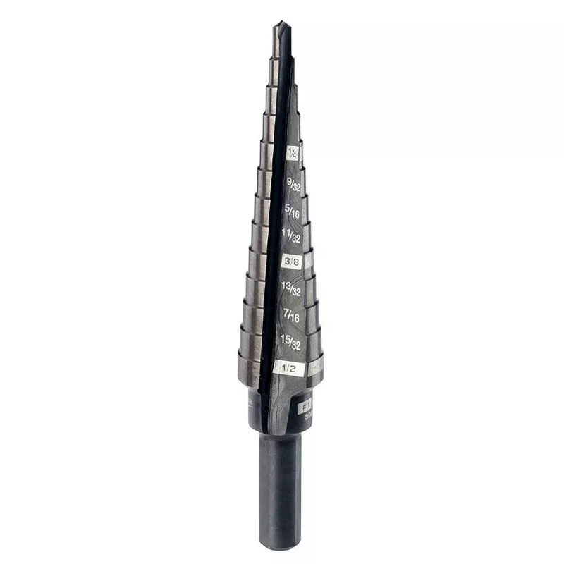 #1 Step Drill Bit 1/8″ – 1/2″ by 1/32″