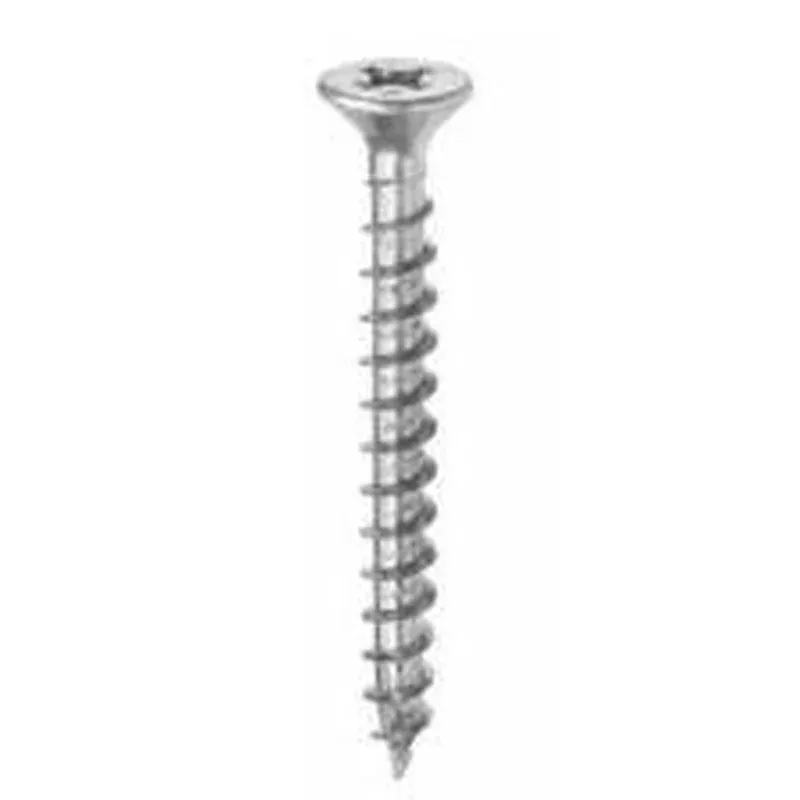 #10-13×3″ FLAT HEAD PHIL WOOD SCREW ZINC 100BX
