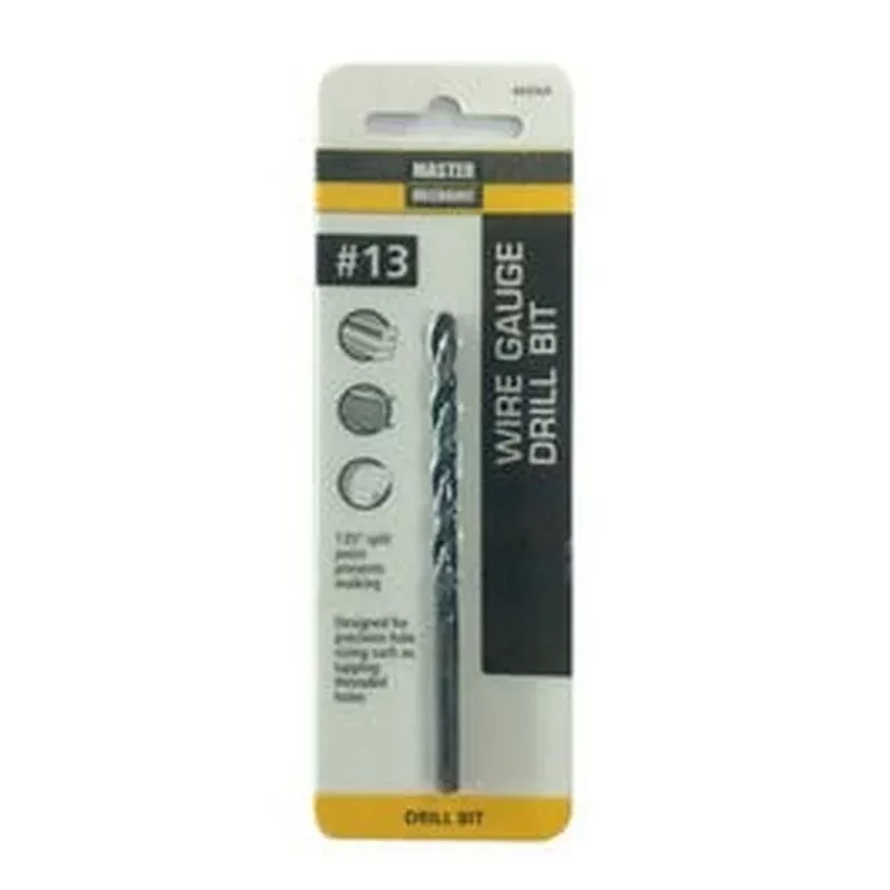 #13 3-1/2-In. Wire Gauge Drill Bit Black Oxide