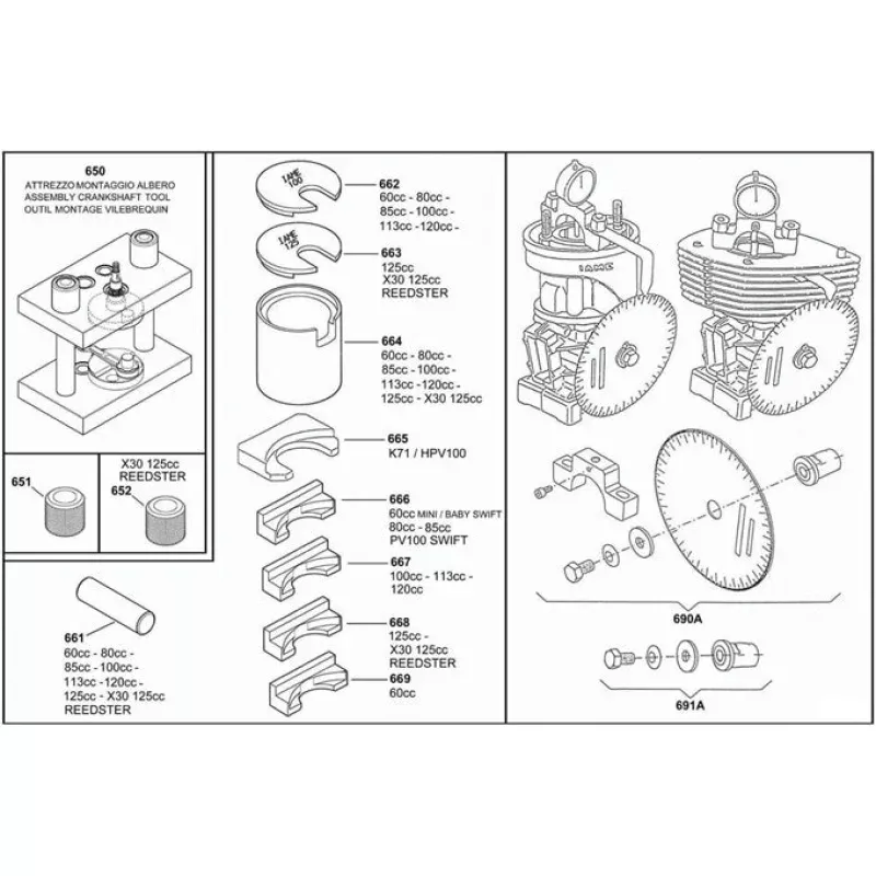 (691A) IA-10828C IAME Leopard Timing Group Hardware