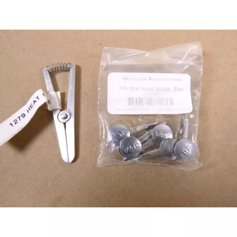 (Lot of 5) Hexacon HS-30A Heat Sink - Removes heat from delicate components