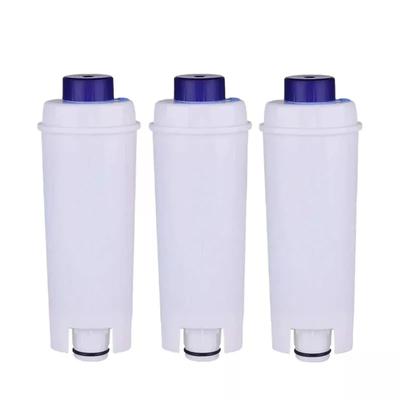 Rinse And Reuse Premium Coffee Machine Soft Water Filter Keeps Your Daily Grind Smooth Flavor On Point Compatible With Delonghi DLS C002 SER 3017 No Hassle Basket Design 3 Pack
