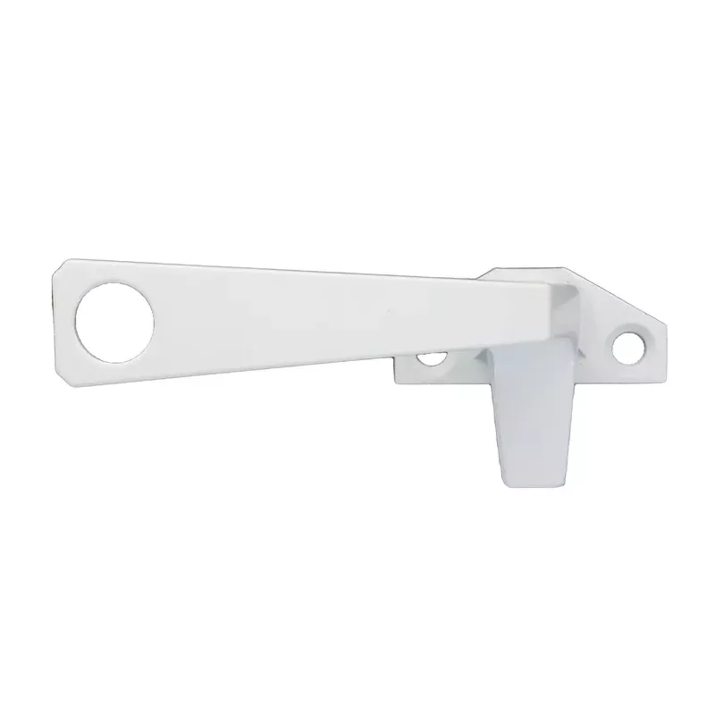 WRS Truth Right Hand Pole-Operated Cam Handle Lock With Offset Base- White