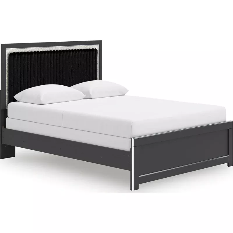 Zuraleus Queen Panel Bed – Black